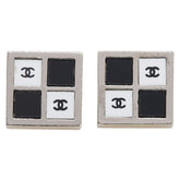 シャネル ココマーク スクエア ピアス シルバー メタル レディース CHANEL 【中古】